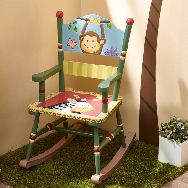 Fantasy Fields Sunny Safari Rocking Chair & Reviews | Wayfair